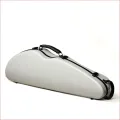 Half Moon Model Violin Case 4/4 Mixed Carbon Fiber Strong & Light case with Hygrometer. 