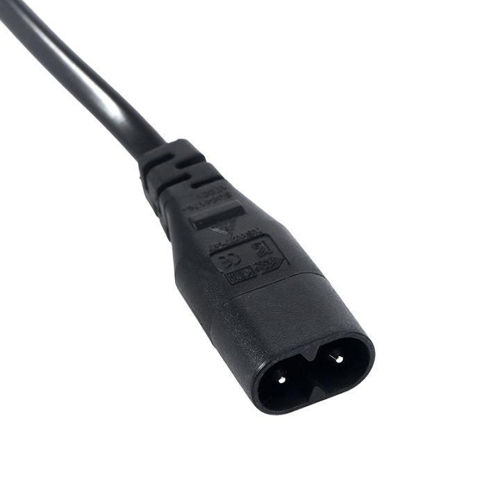 For%20PDU%20UPS%2025cm%20IEC320%20C8%20Male%20To%20Europe%20Schoko%20CEE7/16%20Outlet%20Female%20Socket%20Power%20Extension%20Cable%20-%20Image%206