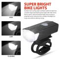 USB Rechargeable Bike Light Set Front Light with Taillight Easy to Install 3 Modes Bicycle Accessories for the Bicycle. 