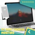 Computer Screen Side Phone Holder Clip On For Laptop Or Desktop Creative Mobile Phone Stand For Laptop. 