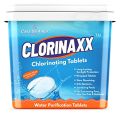 Casa De Amor Clorinaxx Swimming Pool Water Purifier Tablet Chlorine TCCA 90, 200 gm Tablets - 5 Tablets (1 Kg) (FROM INDIA)NUZ. 