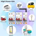 SMATRUL 63A Tuya Smart Circuit Breaker Water pumps Geysers Short Circuit Protection Timed Smart Reclosing Switch Remote Control. 