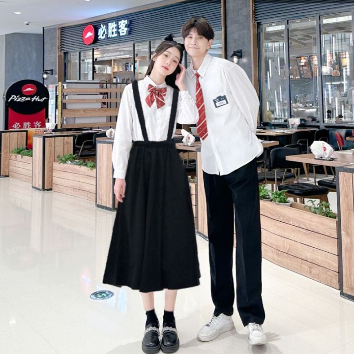 Junior%20High%20School%20Uniform%20Class%20Uniform%20Set%20College%20Style%20Summer%20High%20School%20Students%20Graduation%20Korean%20Style%20Chorus%20Recitation%20Performance%20Skirt%20-%20Image%206