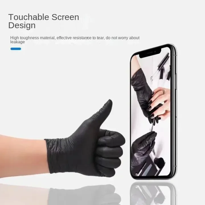 %E3%80%90Fast%C2%A0Delivery%201-4%20day%E3%80%91100%20Pcs%20Black%20Thickened%20Disposable%20Gloves%20PVC%20Nitrile%20Rubber%20Protective%20Food%20Grade%20Dishwashing%20Cleaning%20Gloves%20for%20Kitchen%20Restaurant%20Industrial%20Use%20-%20Image%203