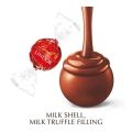 Lindt Lindor Milk Chocolate Truffles Box 200g (16 pieces). 