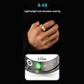 R02 Smart Ring for Men & Women with Charging Case, Health Monitor,H. 