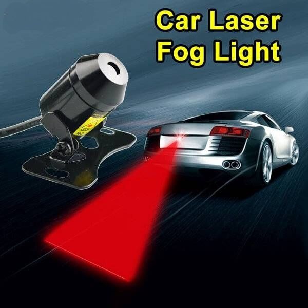 Car Laser Fog Light Anti Collision Universal