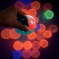 Luminous Decompression Sticky Balls/ Novelty Squeeze Ball Stress Relief Toys/ Kid Party Top-sucking Ball Games. 