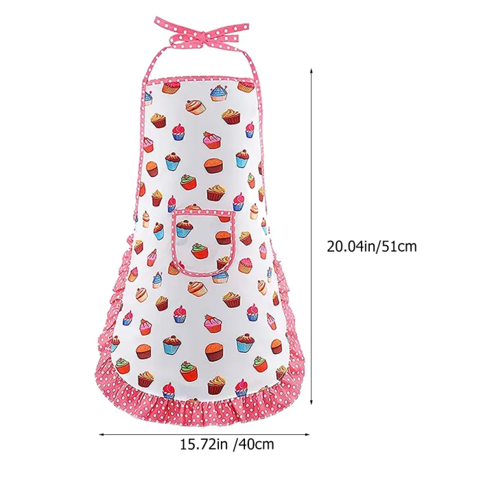 Boy%20Suit%20Children's%20Apron%20Kitchen%20Kids%20Toddler%20Cooking%20Girl%20Chef%20Kits%20White%20Hat%20Aprons%20-%20Image%205