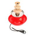 Electric Chocolate Fountain Machine 3 Tier US Plug 110V Multifunction Electric Chocolate Fondue Fountain Machine for Easy Treat Dipping. 