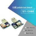 USB Head Switchboard Male USB Connector to Type-c Micro Female USB 2.54-4P transfer test board USB adapter plate XY-USB4. 