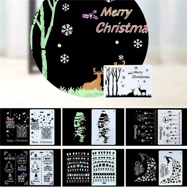 20Pcs%207Mil%20Blank%20Stencil%20Sheets,%2012%20X%2012%20Inch%20Mylar%20Template%20Stencil%20Material%20for%20&%20Silhouette%20Machines%20-%20Image%203