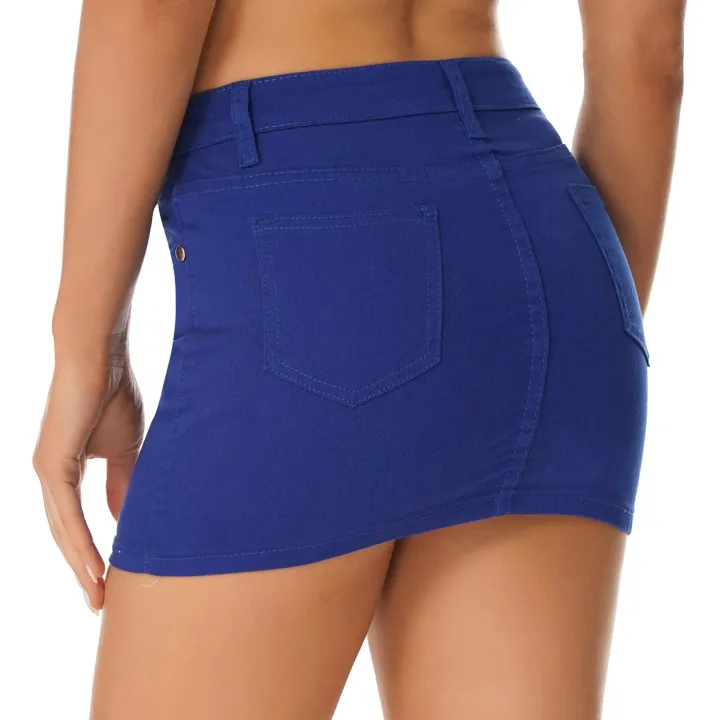 Womens%20Fashion%20Denim%20Miniskirt%20Solid%20Color%20Mid%20Waist%20Pencil%20Short%20Skirts%20Streetwear%20Raves%20Party%20Outfit%20Ladies%20Party%20Clubwear%20-%20Image%206