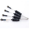 1pcs Rc Model Boat Push Rod Kit Include M2 Rod End Rubber Bellows Box Sealsm2 Pull Rod For Servo Push Rod Seal To Rudder. 