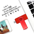 Mini USB Flash Drive 2TB High Speed Pen Drive 4TB OTG Type-C Memory Stick Portable SSD External Storage for Laptop Tablet Phone. 