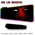 Mouse Led Mat Xgz Rgb Pad Pad Computer Keyboard Anime Mause Deadpool Mat Desk Big Gamer Large Gaming Backlight Mouse Mousepad(300X350Mm_3Mm). 