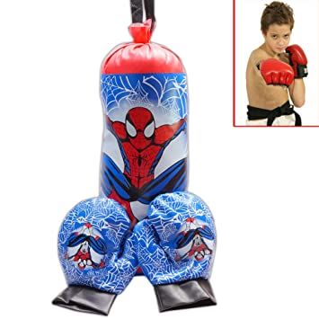 Kids%20Spiderman%20Punching%20Bag%20With%20Gloves%20-%20Image%205