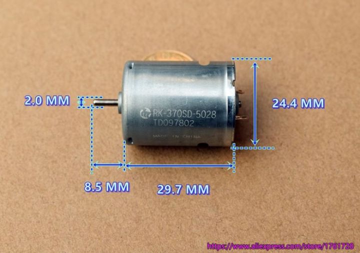 Brand%20%20large%20power%20370%20DC%20motor%20RK-370SD-5028%203.7V%206V%207.4V%20%20high%20speed%2038500rpm%20carbon%20brush%20motor~%20-%20Image%203