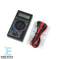 DT830B AC/DC LCD Digital Multimeter 750/1000V Voltmeter Ammeter Ohm Tester High Safety Handheld Meter Digital Multimeter 4.8. 
