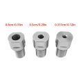 3/4 Jaws Self Centering Chuck Zinc Alloy Self-Centering Drill Chuck Motor Connection Shaft for Grinding Milling Lathe Machine. 