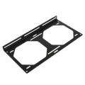 Fan Bracket 240 Radiator Mounting Bracket Water Cooler for 12/14CM Fan Holder External Computer Case Heatsink Gadget Accessories. 