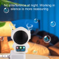 Air Purifier Air Cleaner White Spaceman Shape Air Purification Negative Ion Purifier for Car Office Bedroom Desktop. 