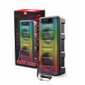 KTS-1713 6.5in x 2 Portable Wireless Bluetooth Speaker Partybox with Mic LED Light RGB Support Mic, FM, AUX, USB, SD Card Karaoke Speaker Buffel Subwoofer Music Player Party Box with Microphone KTS Speaker KTS 1713. 