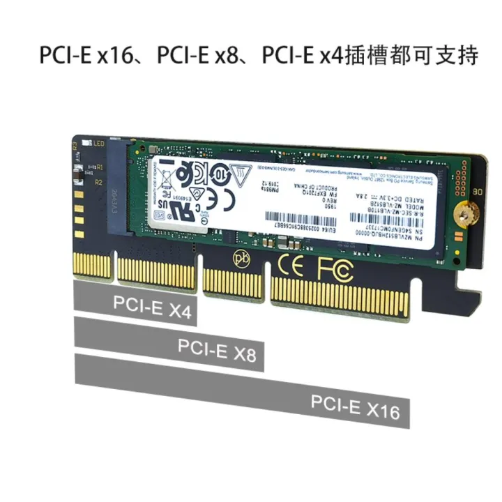 NVMe%20PCIe%20M.2%20NGFF%20SSD%20to%20PCI-E%20x1%20Adapter%20Card%20PCI-E%20M.2%20With%20Bracket%20for%202230-2280%20Size%20SSD%20M2%20Pcie%20Adapter%20-%20Image%203