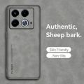 Luxury Sheepskin Leather Casing For Infinix Note 40 Pro Plus 4G 5G Note40 Note40Pro Note40Pro+ Simple Silicone Matte Textured Lambskin Phone Case ShockProof Bumper Soft Back Cover. 
