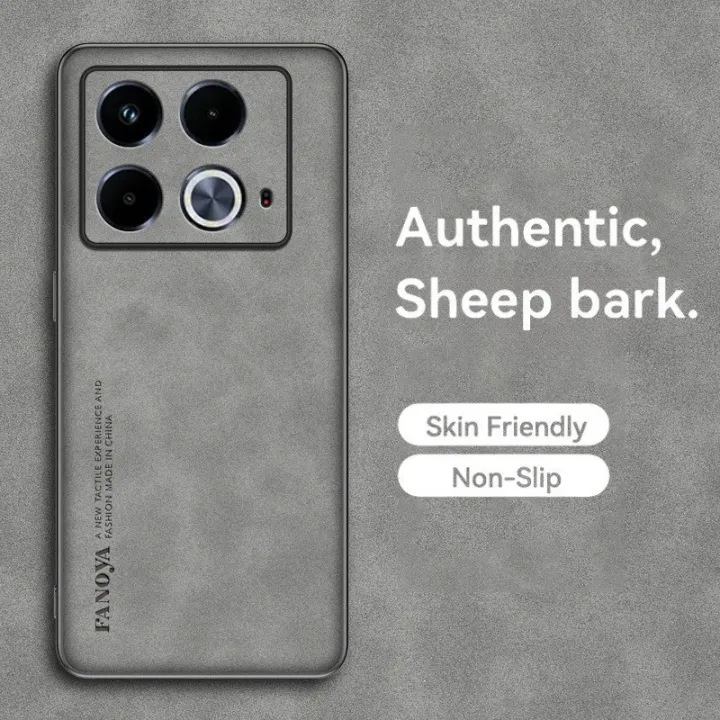 Luxury%20Sheepskin%20Leather%20Casing%20For%20Infinix%20Note%2040%20Pro%20Plus%204G%205G%20Note40%20Note40Pro%20Note40Pro+%20Simple%20Silicone%20Matte%20Textured%20Lambskin%20Phone%20Case%20ShockProof%20Bumper%20Soft%20Back%20Cover%20-%20Image%205