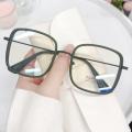 lens Transparent reading glasses Comfortable Flat mirror design Lightweight material Computer eyeglasses UV400 protection Durable frame Anti-blue light glasses for Daily use Office workers Students Gaming eyewear Outdoor activities. 