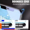Full Glue Tempered Glass for iPhone 15 14 13 12 11 Pro Max Mini X Xs Max XR 8 6 6s 7 Plus Screen Protector Full Screen Anti-Scratch Edge to Edge Temperd Glass Film.