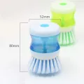 1Pcs Kitchen Wash Tool Pot Dish Brush Clean With Washing Soap Tool Dispenser Random Liquid Up Washing. 