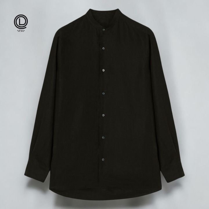 Oversized%20Button%20Down%20Mandarin%20Collar%20Long%20Sleeve%20Shirt%20%E2%80%93%20(%20XS%20to%204XL%20)%20-%20Image%204