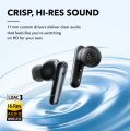 Anker Soundcore Liberty 4 NC Wireless Earphone Fast Pair and Bluetooth 5.3 multi-point connection  IPX4 water-resistance against spills and rain  6 mics and an AI algorithm enable crystal clear calls. 