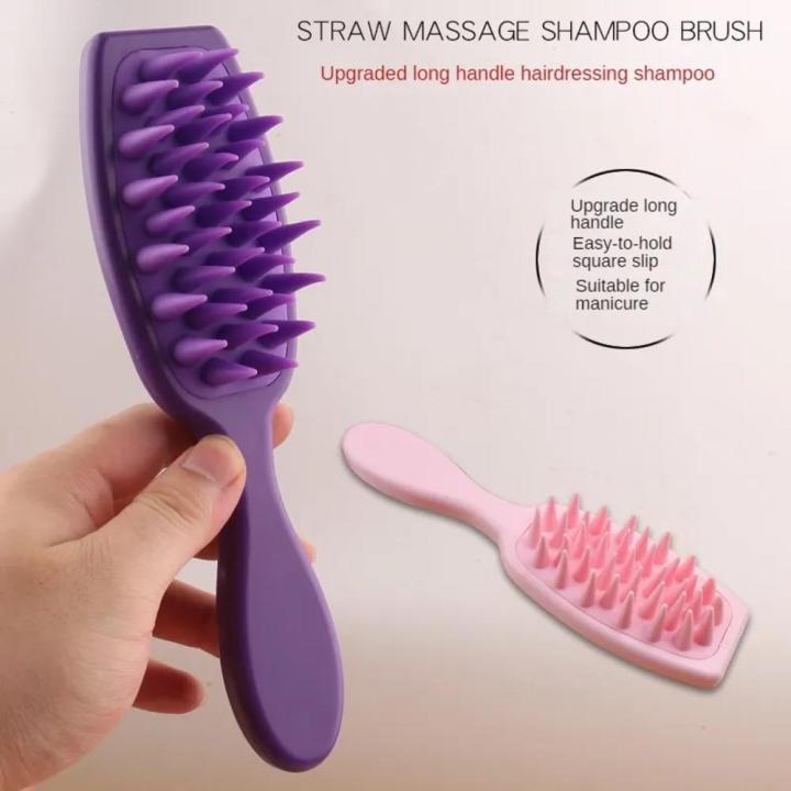 New Wide Teeth Massage Comb Scalp Massage Straight Comb Hair Brush Wet and Dry Shampoo Comb Styling Tools Hairdressing