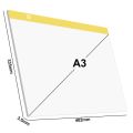 LeiyanLuxury A3/A4/A5 Three Level Dimmable Led Light Pad Drawing Board Pad Tracing Light Box Eye Protection Easier for Diamond Painting. 