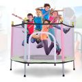 Trampoline jump outdoor and indoor trampoline play games for kids. 