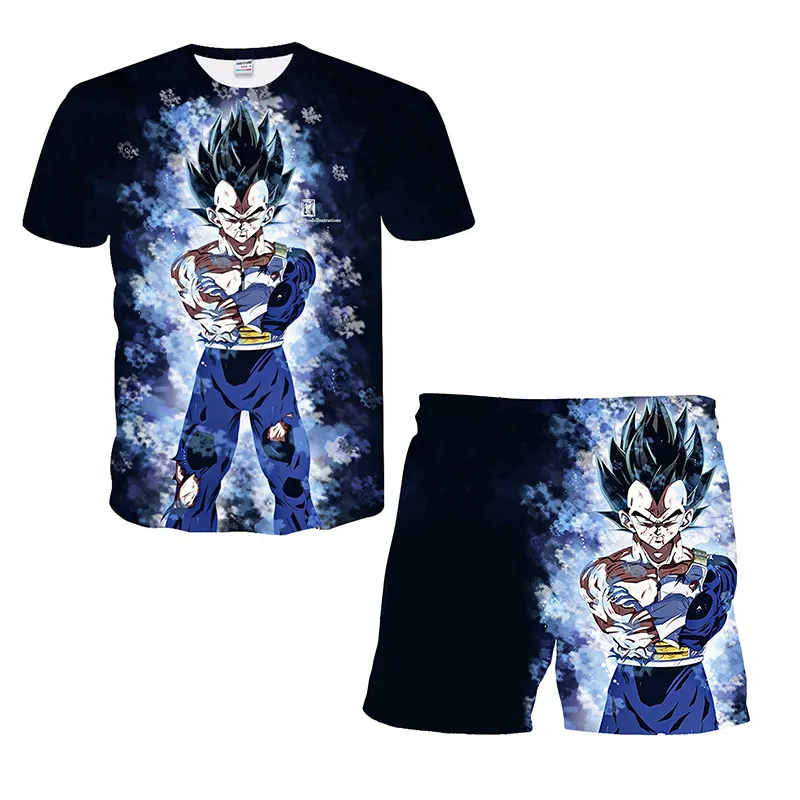 Pantaloncini Da Spiaggia Dragon Ball Z Goku Uomo - Stampato 3D, Poliestere, Coulisse Regolabile, Con Rete - Foto 10