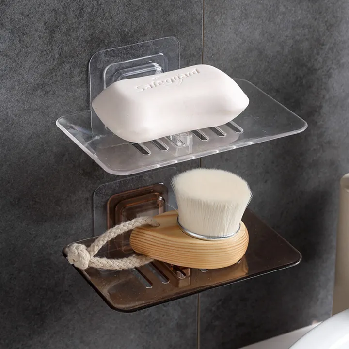 Soap%20Rack%20Wall%20Mounted%20Soap%20Holder%20Double%20Layer%20Soap%20Holder%20Soap%20Sponge%20Dish%20Bathroom%20Accessories%20-%20Image%204