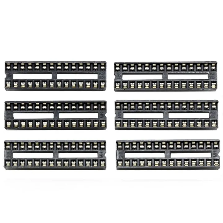 66Pcs/Lot%20DIP%20IC%20Sockets%20Adaptor%20Solder%20Type%20Socket%20Kit%206,8,14,16,18,20,24,28%20Pin%20for%20arduino%20PCB%20Diy%20Kit%20-%20Image%206