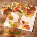 Sweet Journal 50PCS Fallen Leaves Series Washi Tape Irregular Stickers INS Album Diary Journal Decorative Scrapbooking Masking Tapes Sticker. 
