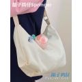 ins Wind South Korea Dumpling Bag Shoulder Bag Large-Capacity Crossbody Bag Simple Bag All-Match Female Girls' College Style Student. 