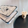 Moxmo Cute Space Astronaut Transparent Back Cover For iPhone 15 14 13 12 11 Plus Pro Max Mini XS Max XR X 8 7 SE 2020 Lens Protective Case ShockProof Soft Bumper Phone Case Mars NASA TPU. 
