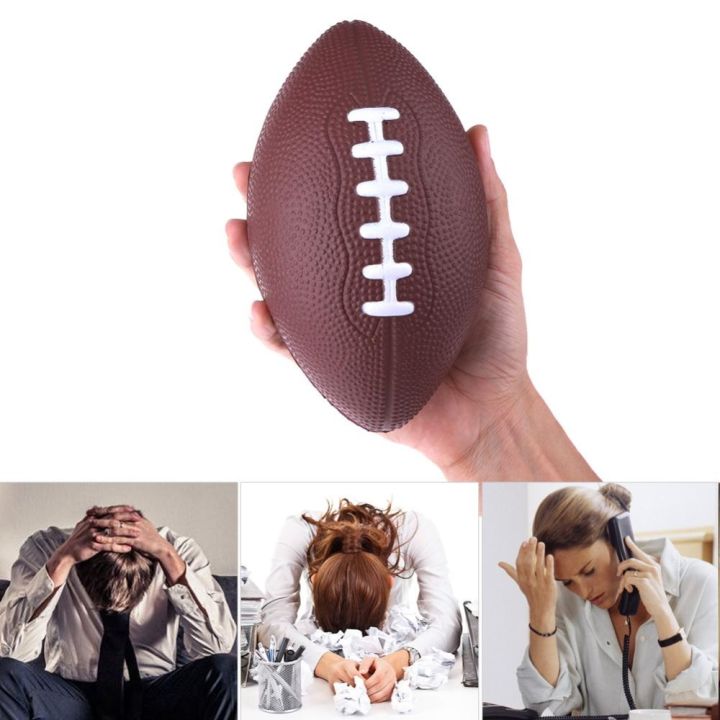 New Foam Rugby Balls for Children Game Ball Small American Football Child Toys Footballs Anti-stress Rugby Soccer Squeeze Ball