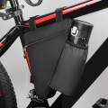 Bike Frame Pouch Lightweight Bike Storage Bag for Mountain Bikes Attachments Black with Bag. 