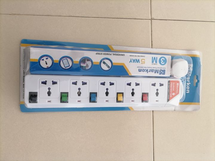 Marken%20Extension%20Power%20Strip%20With%20Surge%20Protector%20Multi%20Switch%20Socket%205%20Way%20High%20Quality%20Marken%205Way%20Electricl%20Power%20Strip%203m%20Cable%20Extension%20Lead%20Socket%20Marken%20Extension%20Power%20Strip%20with%20Surge%20Protector%20Multi%20Switch%20Socket%20-%20Image%209