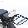 Motorbike Rear Tail Box Carrier Rear Case Tail Replace Motorcycle Rear Rack Black. 