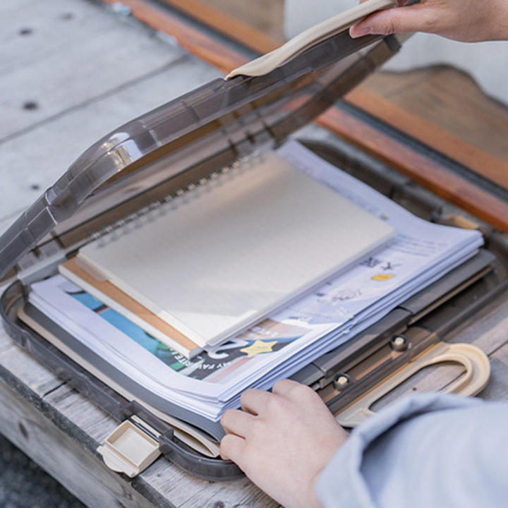 File%20Box%20Document%20Storage%20Box%20A4%20Folder%20Case%20Plastic%20File%20Holder%20Office%20Organizer%20-%20Image%202