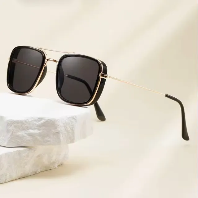 Higher grade sunglasses for Men and Women iron man sunglasses Iron Unisex Sunglasses Frame, UV400 Protection, Anti-Glare, Futuristic Design for Men & Women"